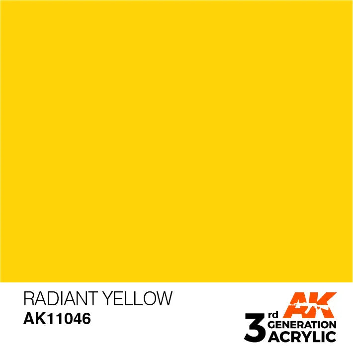 AK 3GEN Radiant Yellow 17ml-AK-Interactive-Radaddel