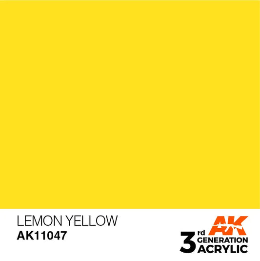 AK 3GEN Lemon Yellow 17ml-AK-Interactive-Radaddel