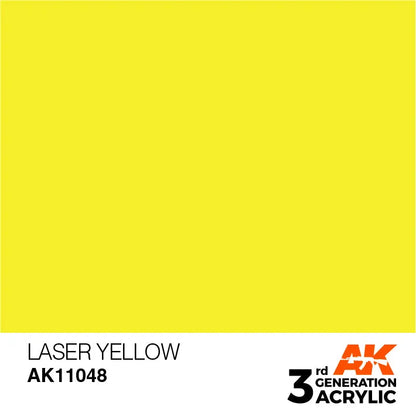 AK 3GEN Laser Yellow 17ml-AK-Interactive-Radaddel