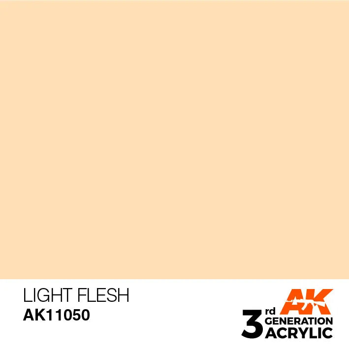 AK 3GEN Light Flesh 17ml-AK-Interactive-Radaddel