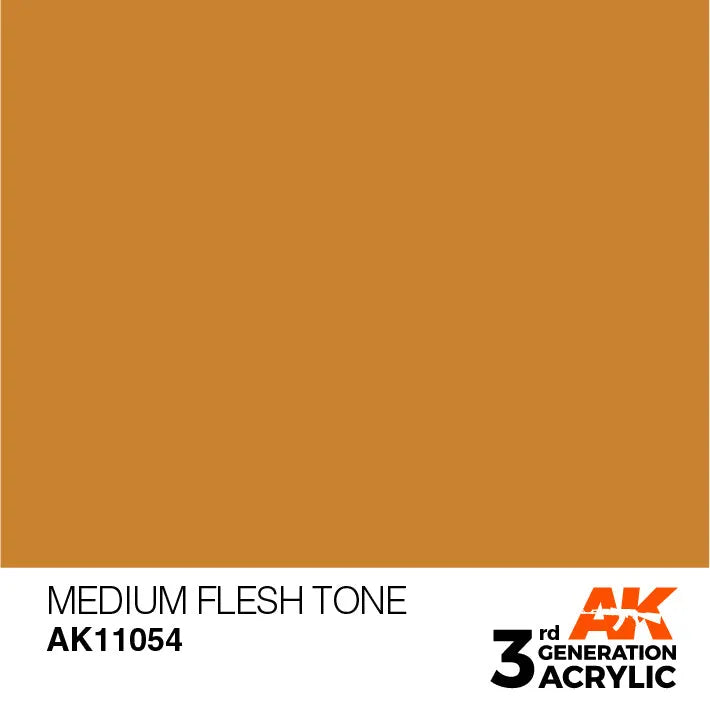 AK 3GEN Medium Flesh Tone 17ml-AK-Interactive-Radaddel