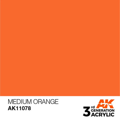 AK 3GEN Medium Orange 17ml-AK-Interactive-Radaddel