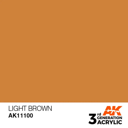 AK 3GEN Light Brown 17ml-AK-Interactive-Radaddel