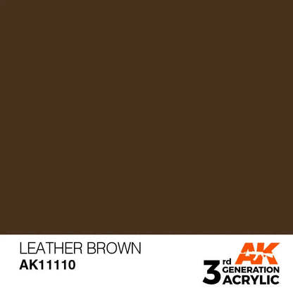 AK 3GEN Leather Brown 17ml-AK-Interactive-Radaddel