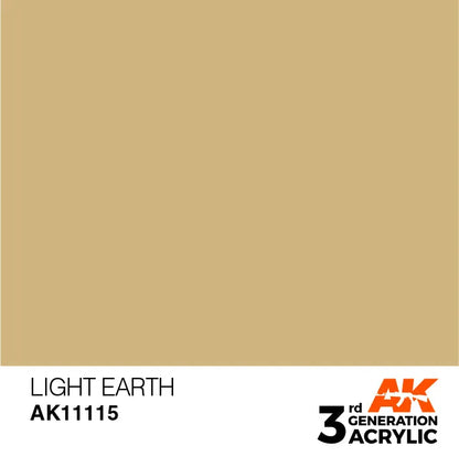 AK 3GEN Light Earth 17ml-AK-Interactive-Radaddel