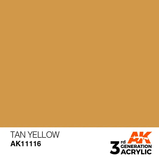 AK 3GEN Tan Yellow 17ml-AK-Interactive-Radaddel