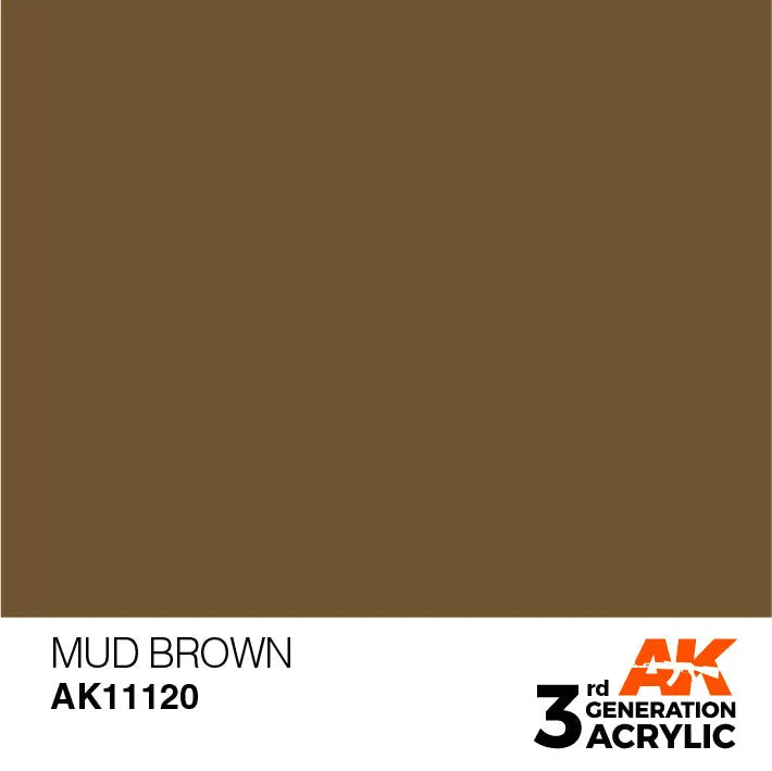 AK 3GEN Mud Brown 17ml-AK-Interactive-Radaddel