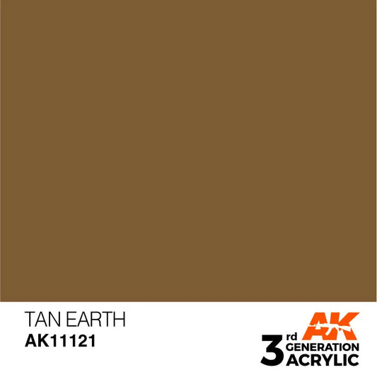 AK 3GEN Tan Earth 17ml-AK-Interactive-Radaddel