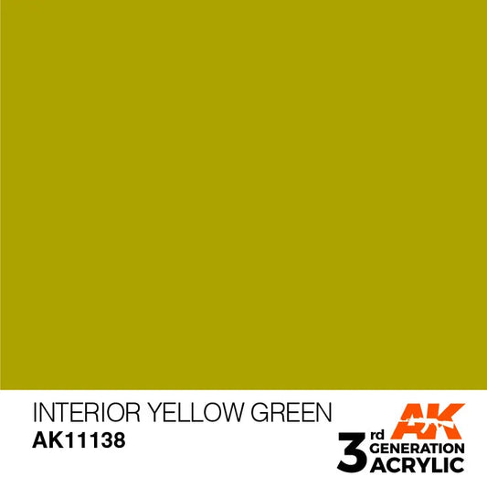 AK 3GEN Interior Yellow Green 17ml-AK-Interactive-Radaddel