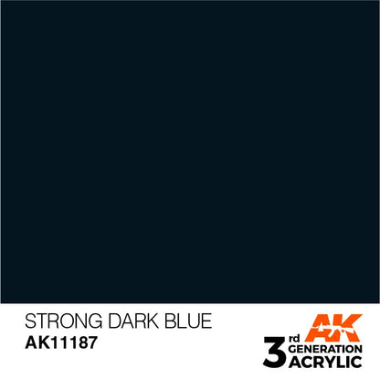 AK 3GEN Strong Dark Blue 17ml-AK-Interactive-Radaddel