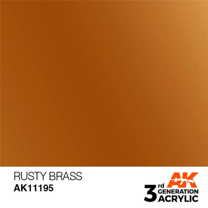 AK 3GEN Rusty Brass 17ml-AK-Interactive-Radaddel