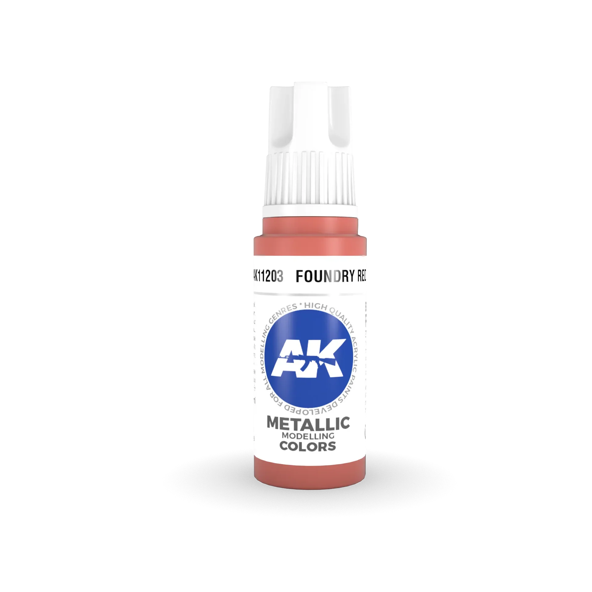 AK 3GEN Foundry Red 17ml-AK-Interactive-Radaddel