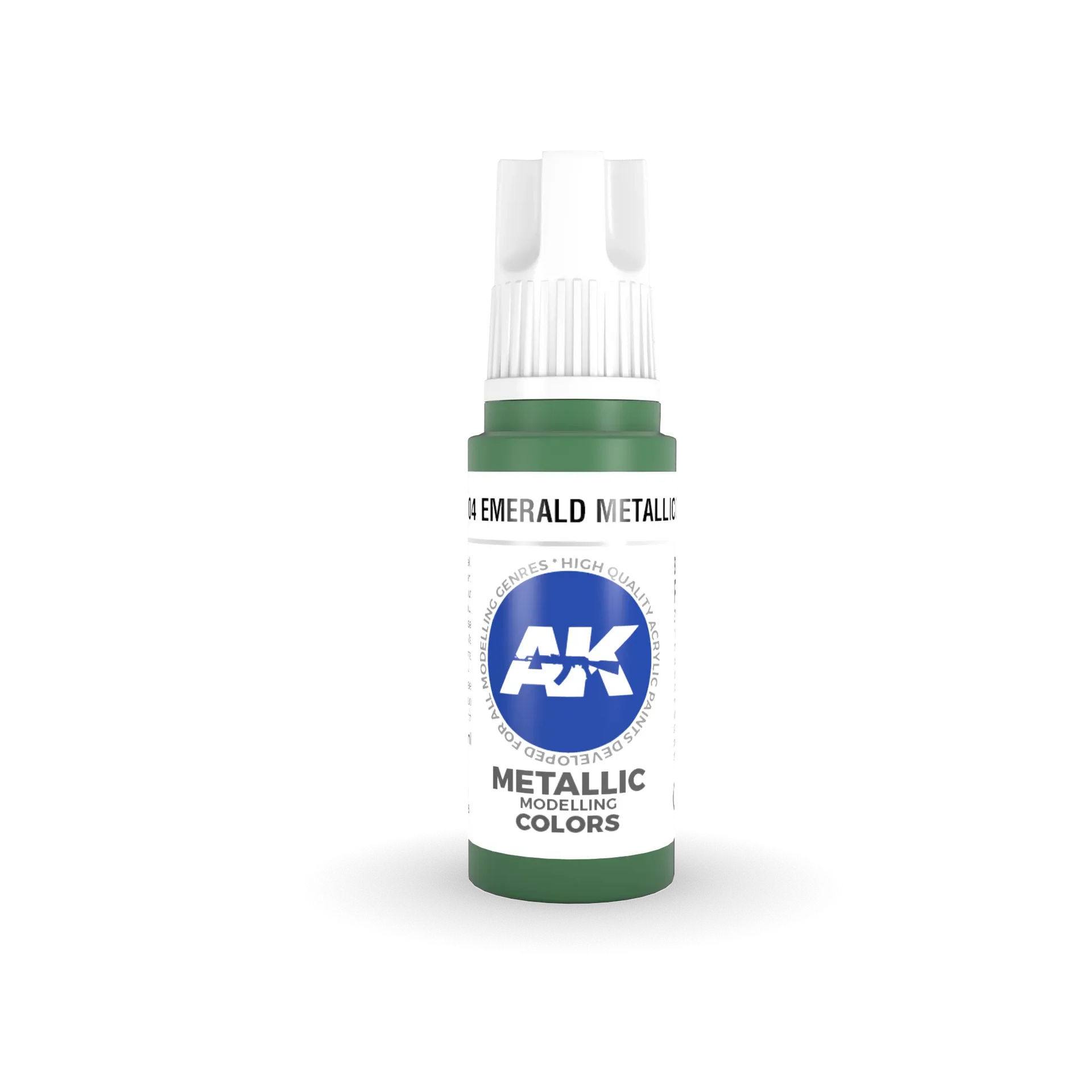 AK 3GEN Emerald Metallic Green 17ml-AK-Interactive-Radaddel