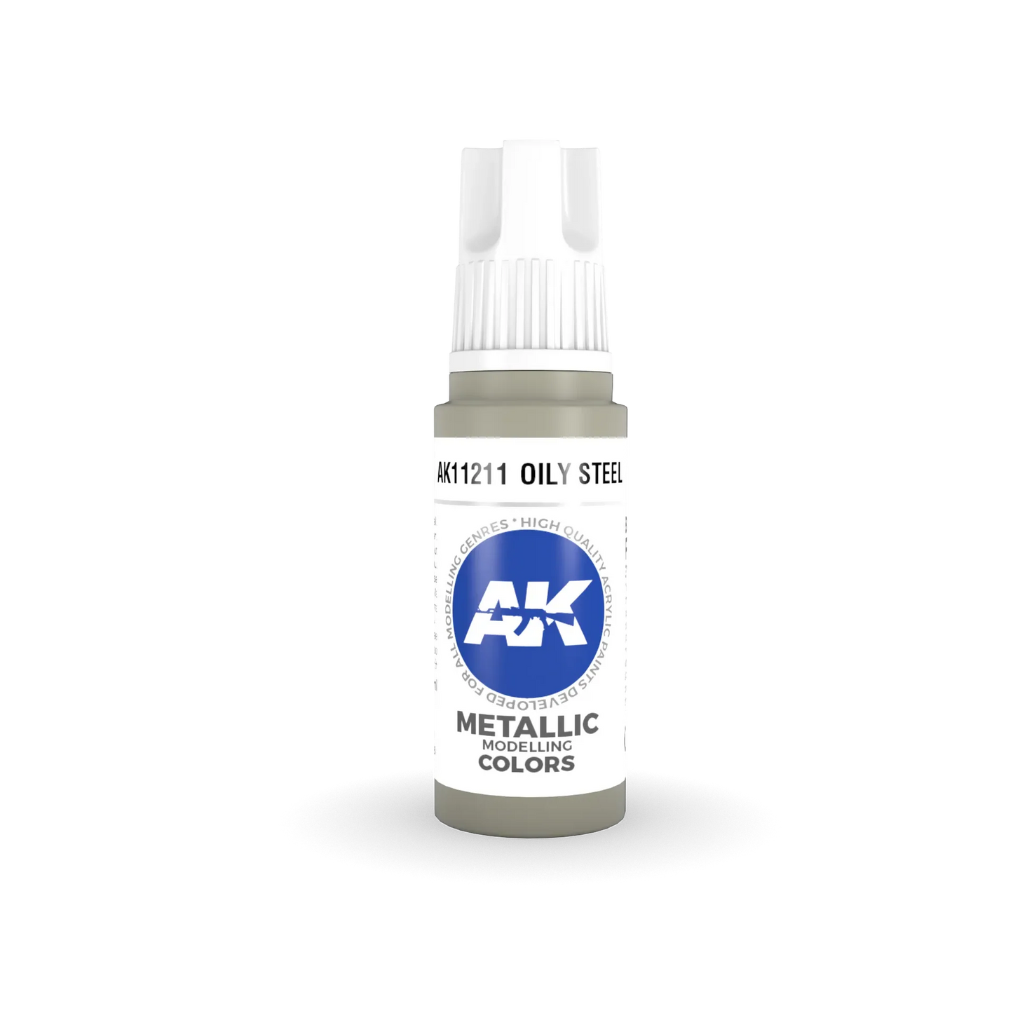 AK 3GEN Oily Steel 17ml-AK-Interactive-Radaddel