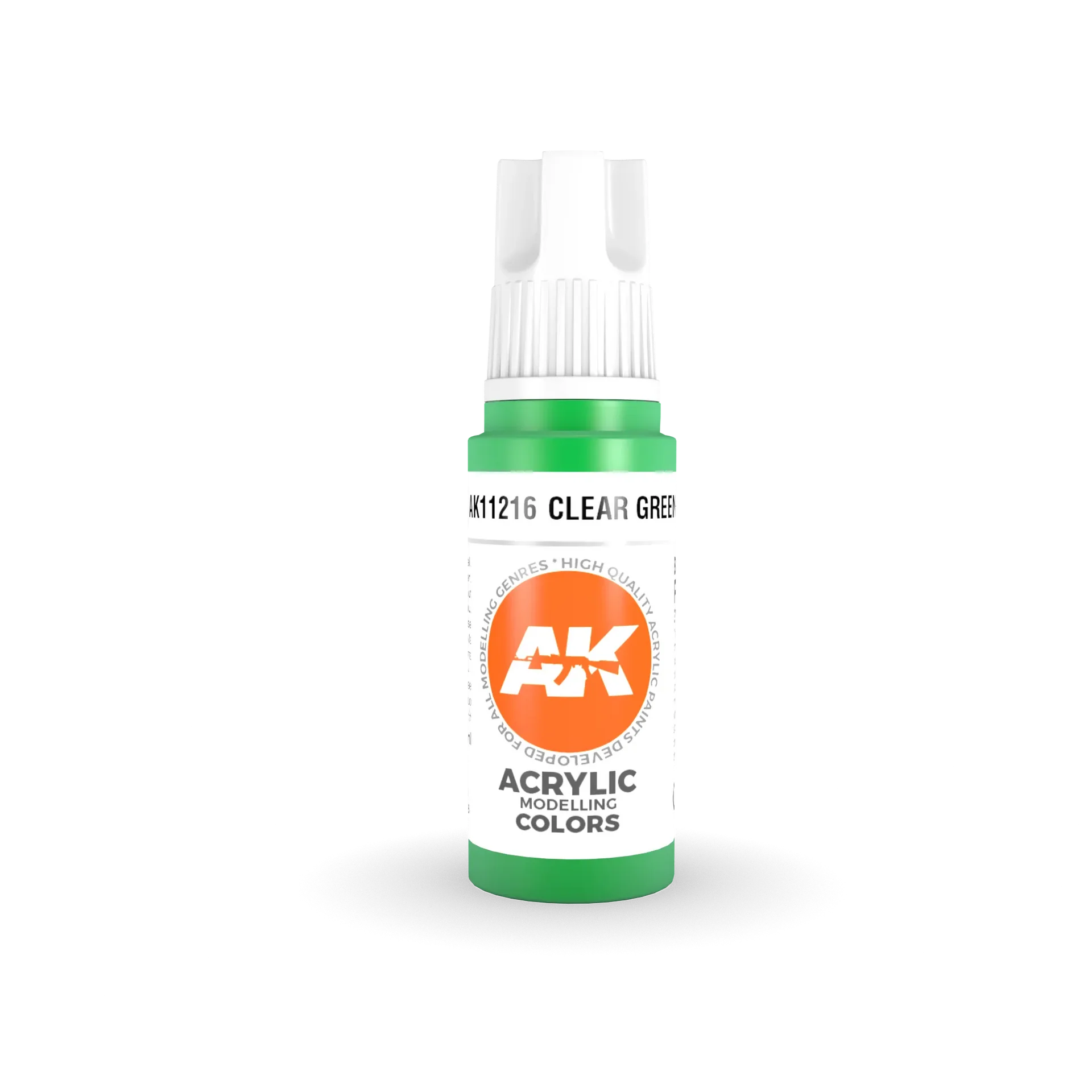 AK 3GEN Clear Green 17ml-AK-Interactive-Radaddel