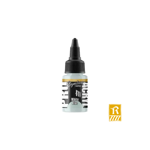 Pro Acryl White Blue (22ml) - Vince Venturella-Monument Hobbies-Radaddel