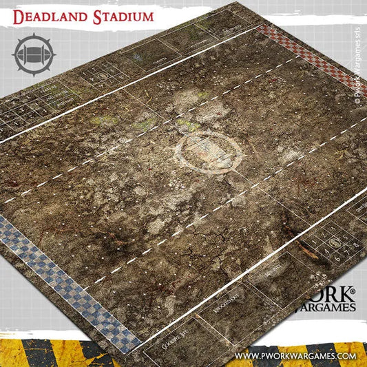 Neoprene Mat Deadland Stadium-PWork Wargames-Radaddel