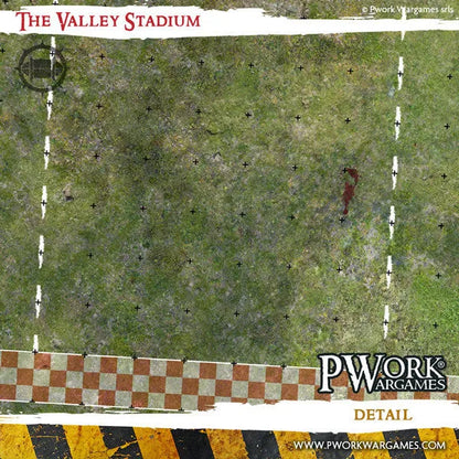 Neoprene Mat The Valley Stadium-PWork Wargames-Radaddel