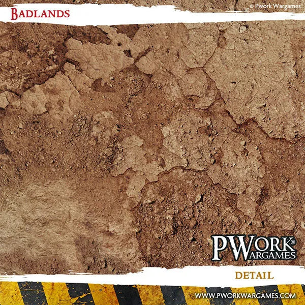 Neoprene Mat Badlands 22x30''-PWork Wargames-Radaddel