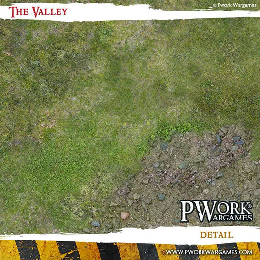 Neoprene Mat The Valley 22x30''-PWork Wargames-Radaddel