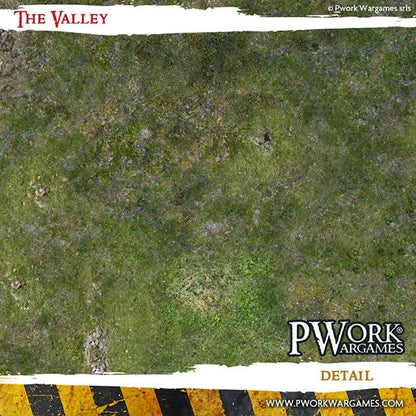 Neoprene Mat The Valley 22x30''-PWork Wargames-Radaddel
