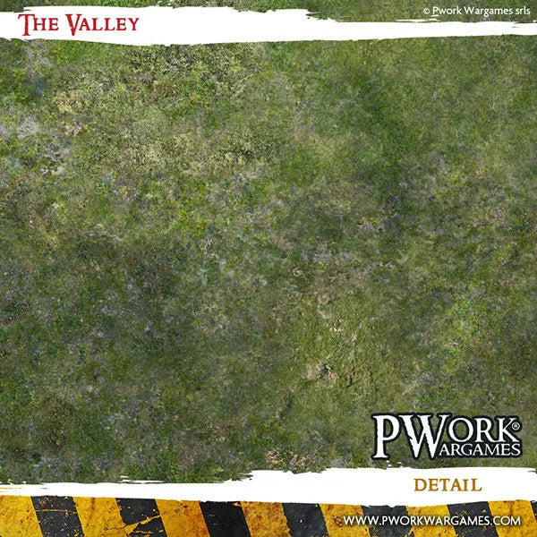 Neoprene Mat The Valley 22x30''-PWork Wargames-Radaddel