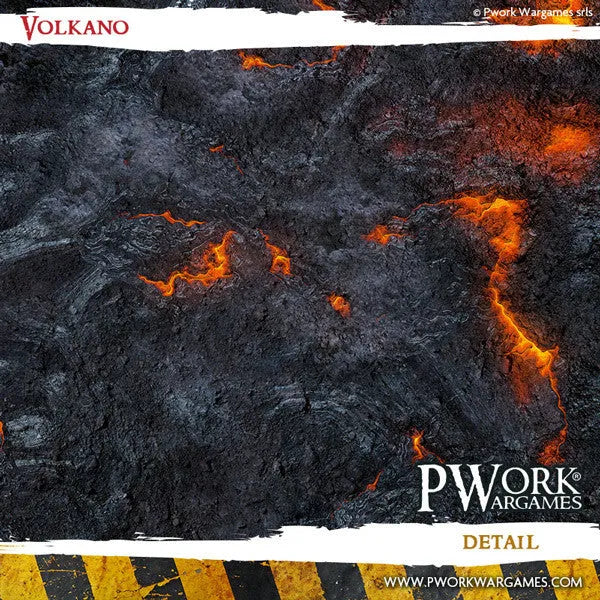 Neoprene Mat Volkano 22x30''-PWork Wargames-Radaddel