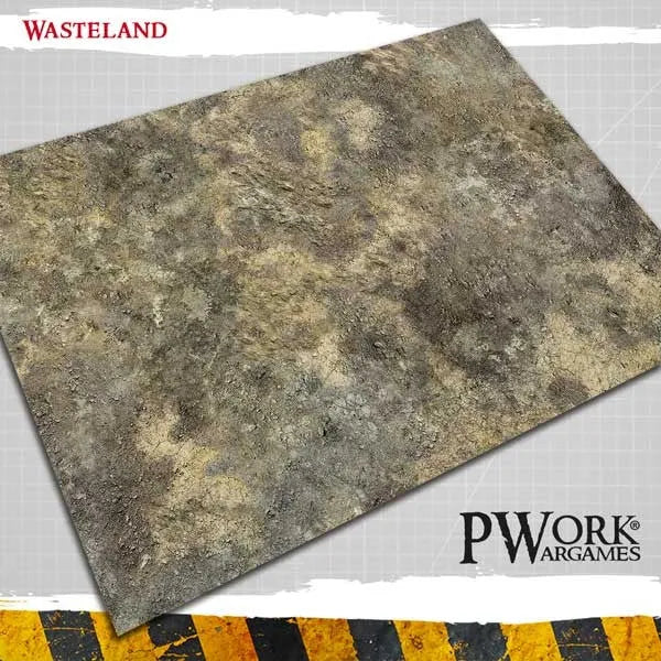 Neoprene Mat Wasteland 22x30''-PWork Wargames-Radaddel