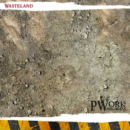 Neoprene Mat Wasteland 22x30''-PWork Wargames-Radaddel