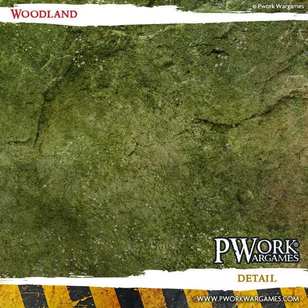 Neoprene Mat Woodland 22x30''-PWork Wargames-Radaddel