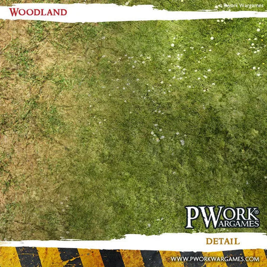 Neoprene Mat Woodland 44x60''-PWork Wargames-Radaddel