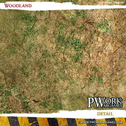 Neoprene Mat Woodland 44x60''-PWork Wargames-Radaddel
