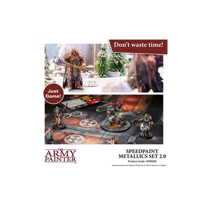 Speedpaint Metallic Set 2.0-The Army Painter-Radaddel