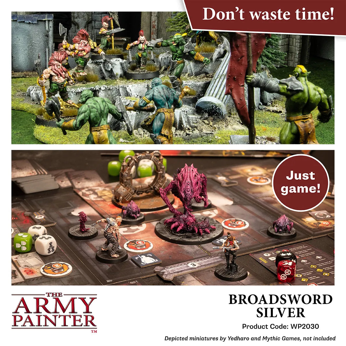 Broadsword Silver Speedpaint (81)-The Army Painter-Radaddel