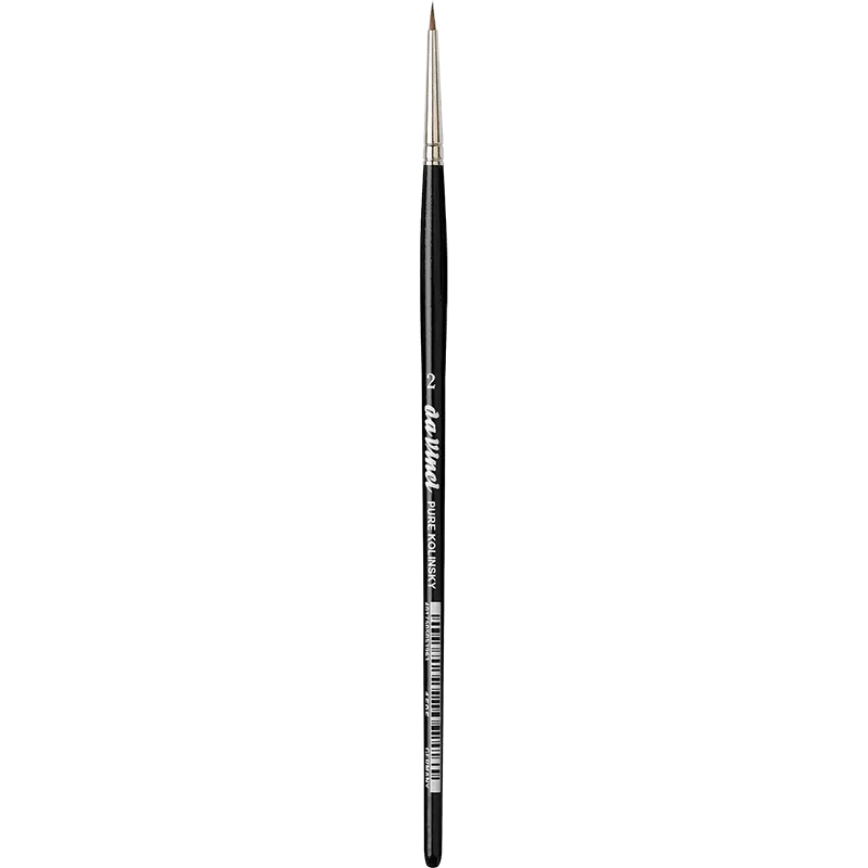 Retuschierpinsel, extrakurz Serie 1505 Größe 2-Da Vinci-Radaddel