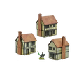 Pike & Shotte Epic Battles - Town Houses Scenery Pack-Warlord Games-Radaddel