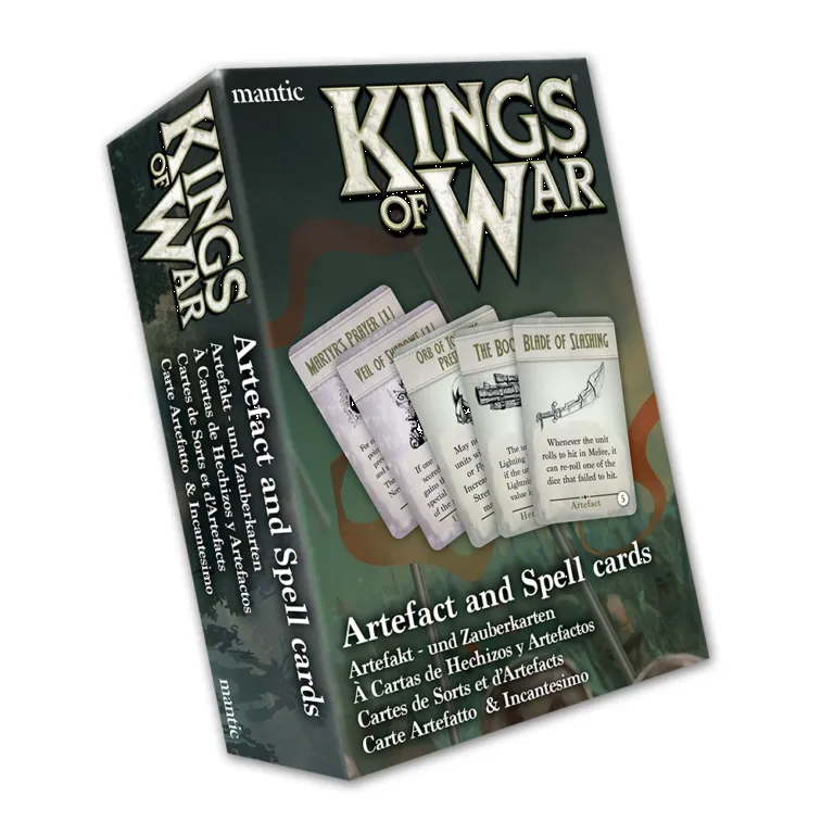 Artefact & Spell Cards-Mantic Games-Radaddel
