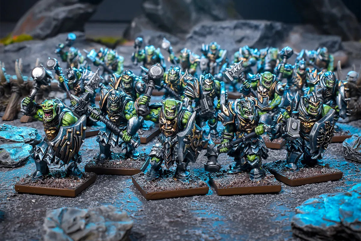 Riftforged Orc Regiment-Mantic Games-Radaddel