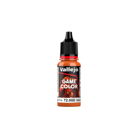 Vallejo Game Color 018 Orange Fire-Vallejo-Radaddel