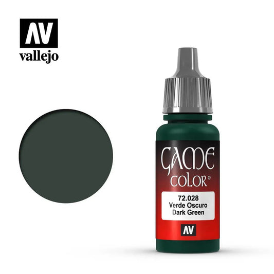 Vallejo Game Color 054 Dark Green-Vallejo-Radaddel
