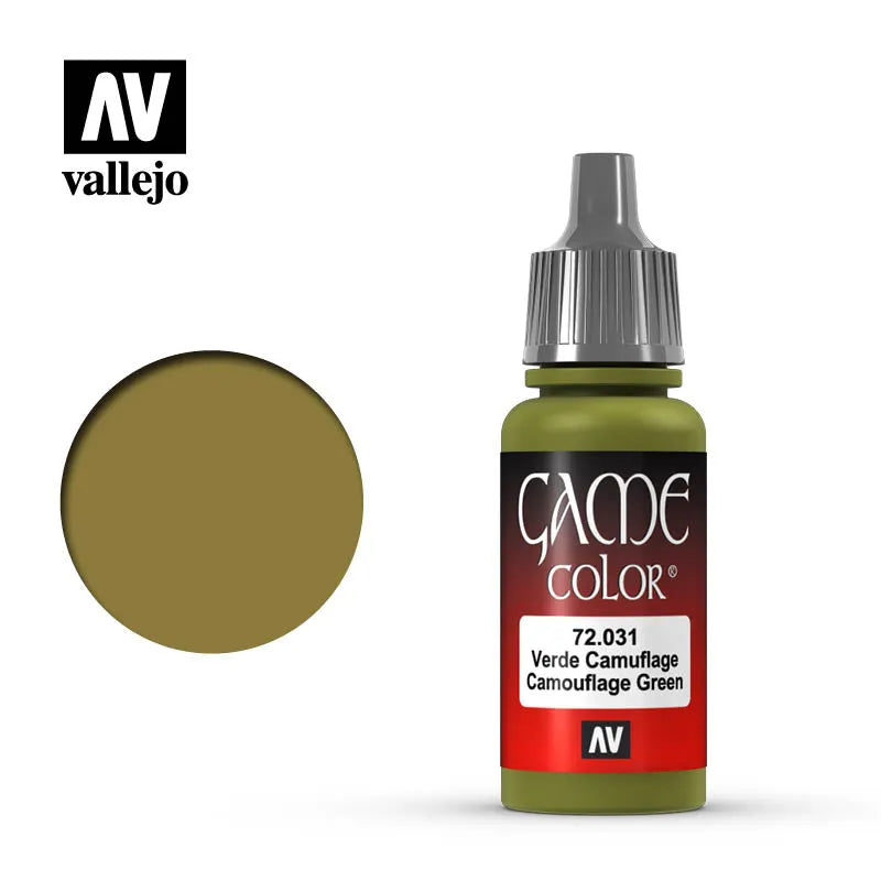 Vallejo Game Color 056 Camouflage Green-Vallejo-Radaddel