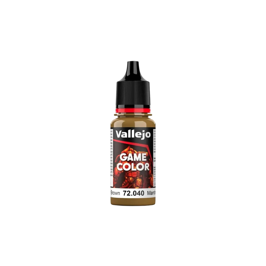 Vallejo Game Color 064 Leather Brown-Vallejo-Radaddel
