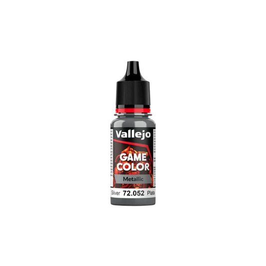 Vallejo Game Color 121 Silver-Vallejo-Radaddel