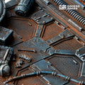 Spaceship Corridor Bases Round 100mm (x1)-Gamers Grass-Radaddel