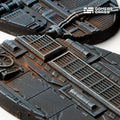 Spaceship Corridor Bases Oval 75mm (x3)-Gamers Grass-Radaddel