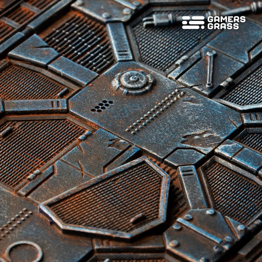 Spaceship Corridor Bases Oval 170mm (x1)-Gamers Grass-Radaddel