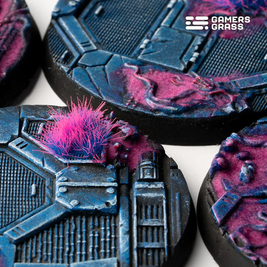 Alien Infestation Bases Round 50mm (x3)-Gamers Grass-Radaddel