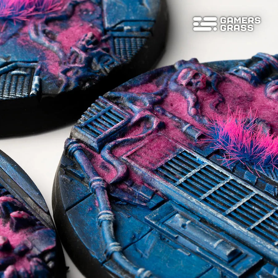 Alien Infestation Bases Round 60mm (x2)-Gamers Grass-Radaddel