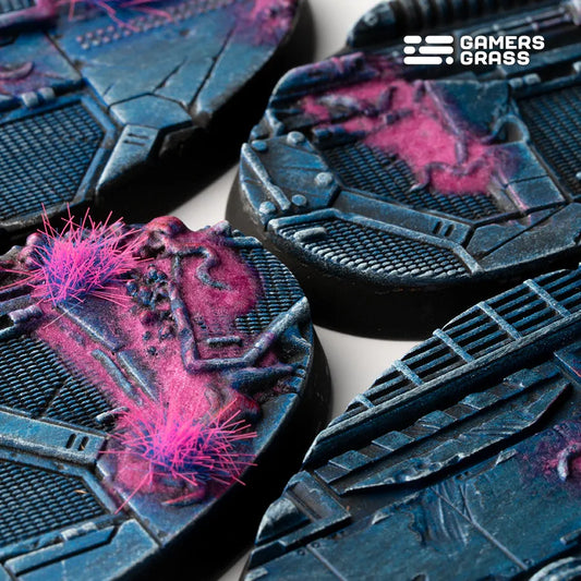 Alien Infestation Bases Oval 60mm (x4)-Gamers Grass-Radaddel
