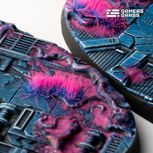 Alien Infestation Bases Oval 90mm (x2)-Gamers Grass-Radaddel